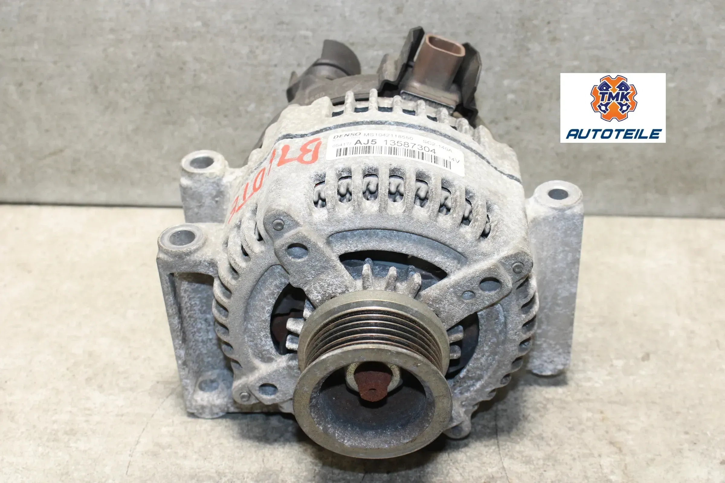 Opel Astra J K Meriva B Zafira C Insignia Lichtmaschine Generator Lima 140A 1.6 CDTI 13587304 - Bild 1
