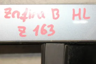 Opel Zafira B Tür hinten links Fahrerseite Z163 Lichtsilber - Bild 12