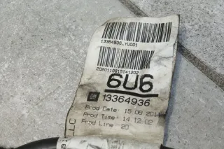 1,7 CDTI Batteriekabelbaum Kabelbaum Batterie A17DTC Opel Meriva B 13364936 - Bild 6