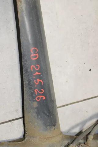 Opel Corsa D Achse Hinterachse Achsträger hinten 4 Loch - Bild 5