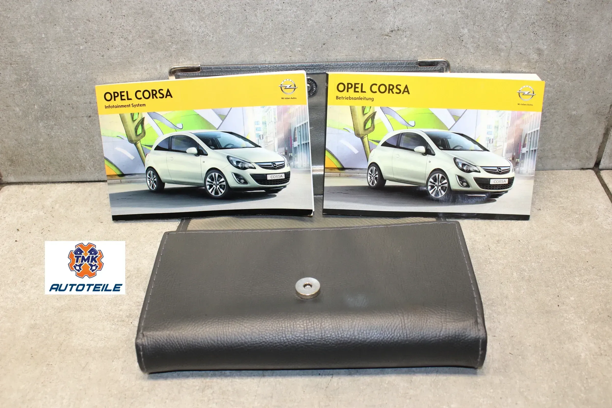 Opel Corsa D Facelift Bordmappe Handbuch Bedienungsanleitung - Bild 1
