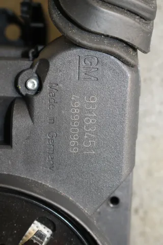 Opel Zafira B Kombischalter Lenkstockschalter CIM Modul TEMPOMAT Entheiratet 93183451 - Bild 4