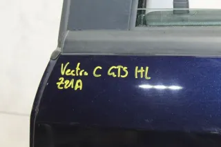 Tür hinten links Fahrerseite Z21A Saturnblau Opel Vectra C GTS - Bild 7