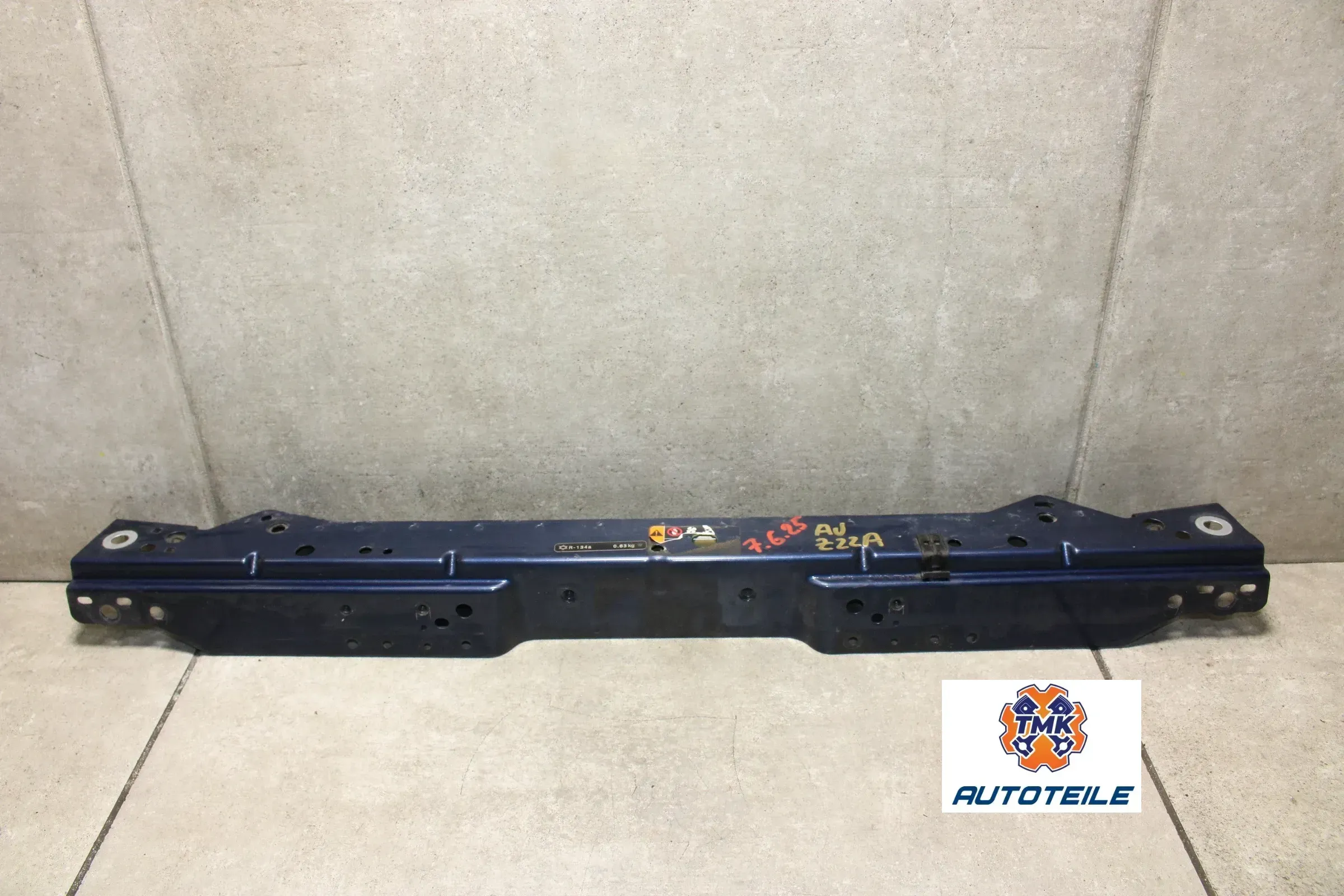 Opel Astra J Schlossträger Schlossblech Frontblech Träger Z22A Ozeanblau - Bild 1