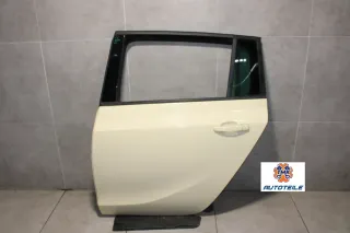 Opel Zafira C Tourer Tür hinten links Fahrerseite Z611 Taxi Hellelfenbein - Bild 1