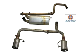 Opel Astra J GTC Auspuff Sportauspuff Edelstahl Friedrich Motorsport Duplex 0311833 - Bild 1