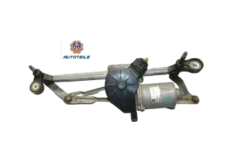 Opel Corsa D Wischermotor Scheibenwischermotor Wischergestänge Vorne 13182340 - Bild 1