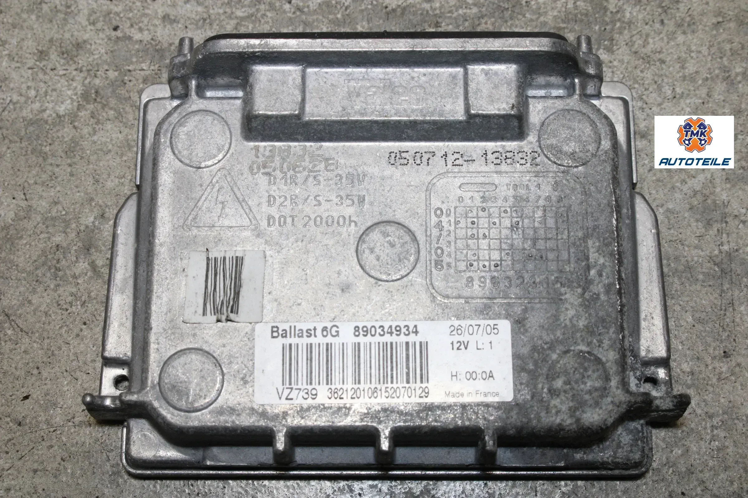 Opel Signum Vectra C Xenonsteuergerät Steuergerät Xenon 89034934 - Bild 1