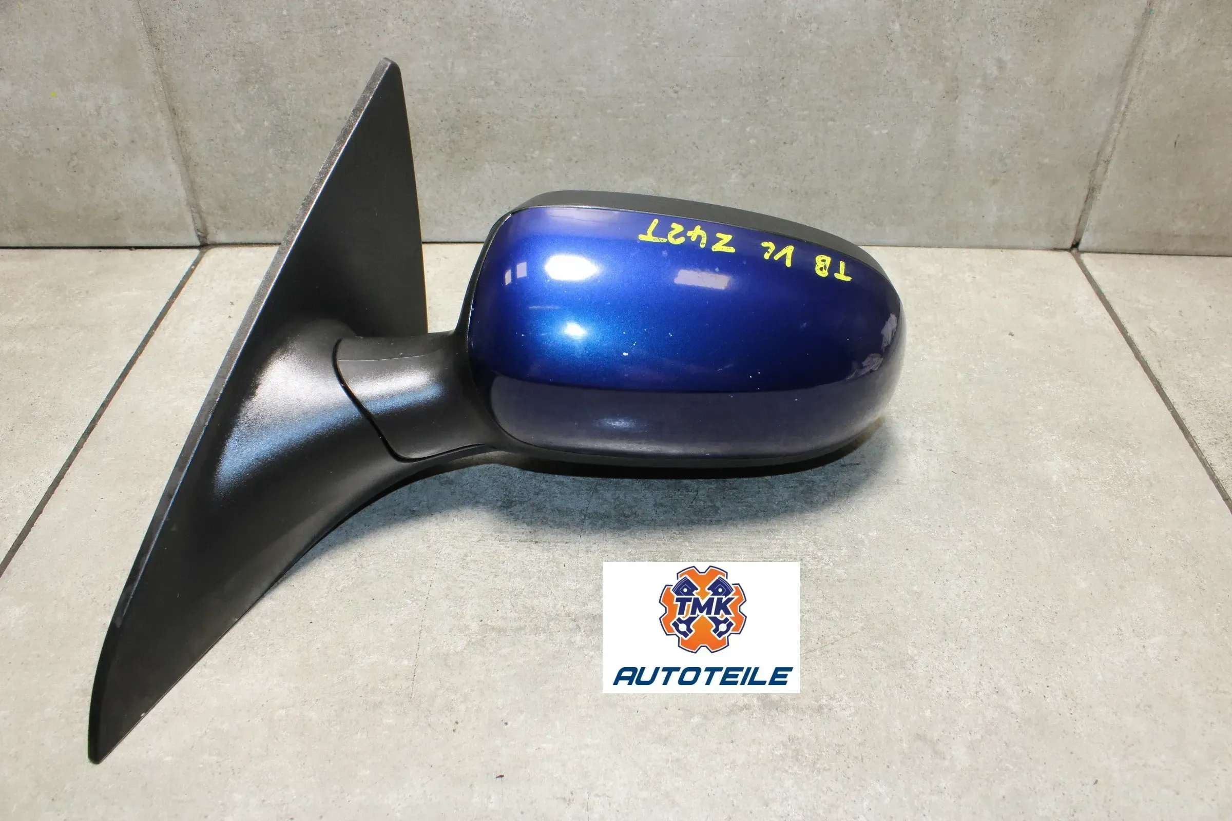 Opel Tigra B Spiegel Fahrerseite Links Twintop Z21B Ultrablau - Bild 1