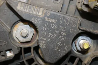 Opel Corsa D Lichtmaschine Generator Lima 1.0 1.2 1.4 Z10XEP Z12XEP Z14XEP 13222930 ZY - Bild 3