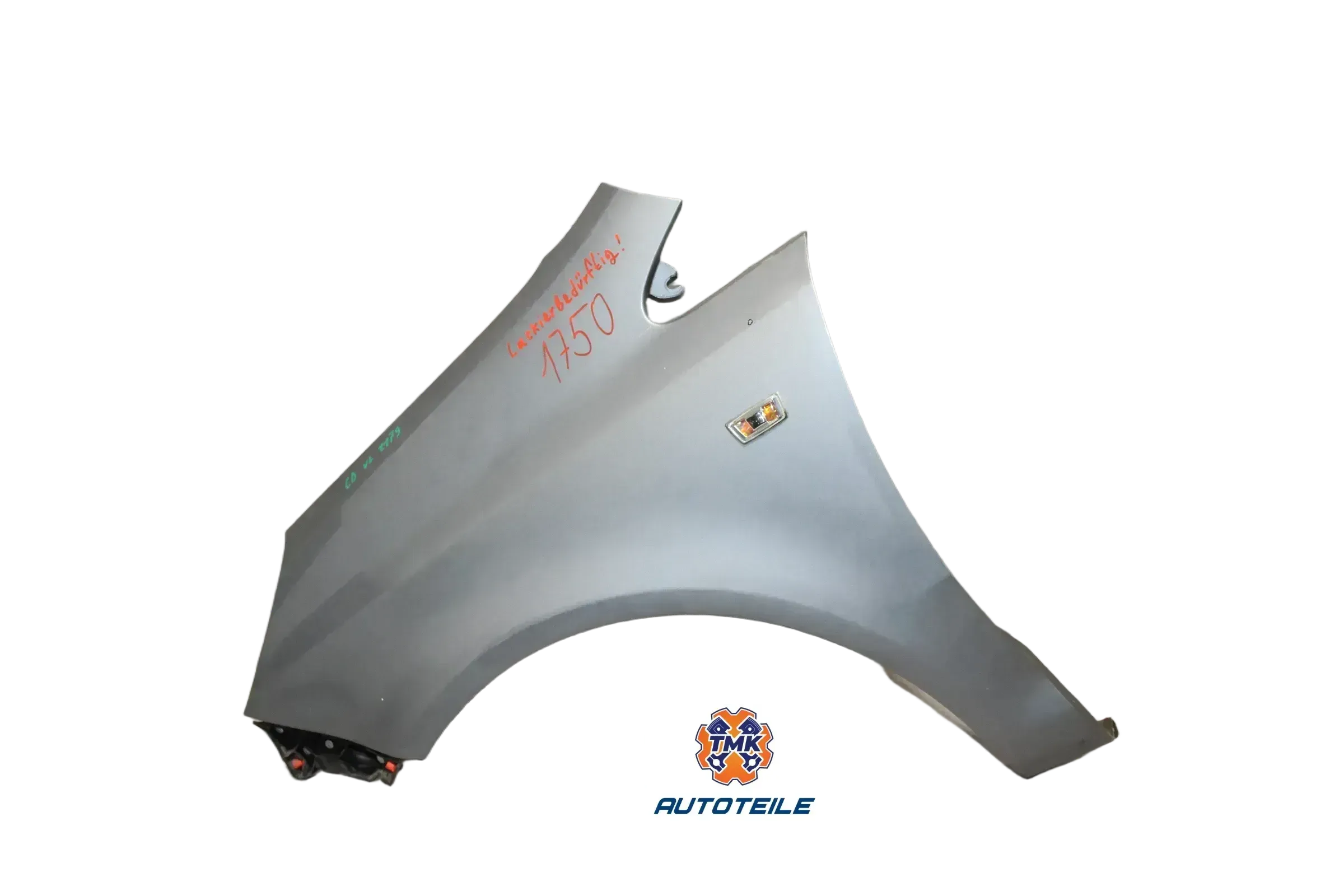 Opel Corsa D Kotflügel Vorne Links Z179 Argonsilber - Bild 1