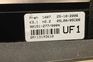 Opel Corsa D Klimabedienteil Bedienteil Klima Heizung Lüftung 13193610 UF1 - Bild 5