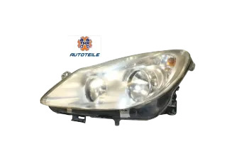 Opel Corsa D Scheinwerfer Fahrerseite Links Vorfacelift 13186381 EF - Bild 1