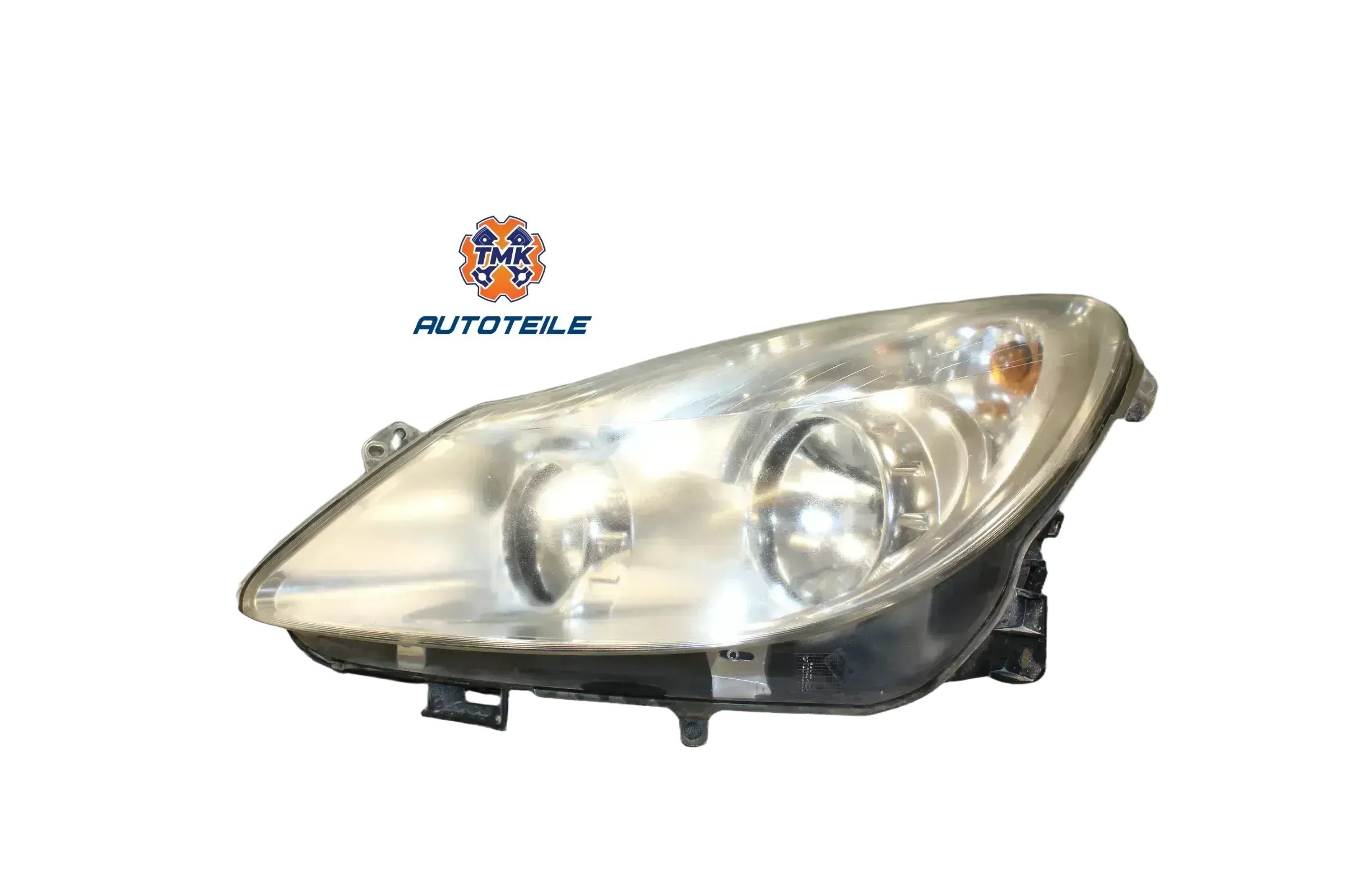 Opel Corsa D Scheinwerfer Fahrerseite Links Vorfacelift 13186381 EF - Bild 1