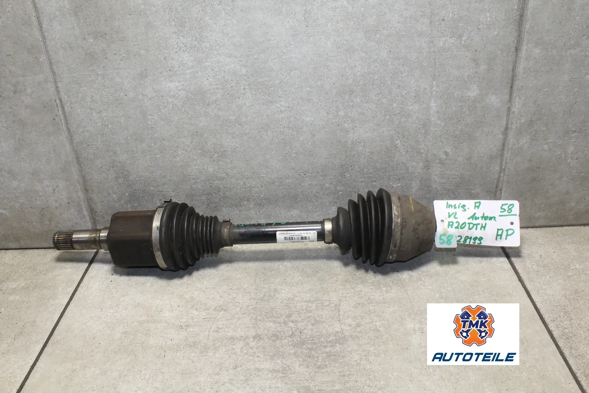 Opel Insignia A Antriebswelle vorne links 2.0 A20DTH 13228199 AP - Bild 1