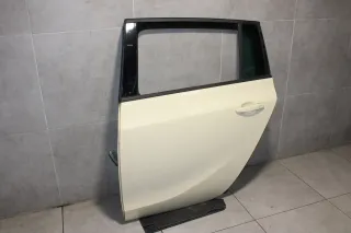 Opel Zafira C Tourer Tür hinten links Fahrerseite Z611 Taxi Hellelfenbein - Bild 2
