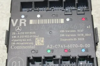Mercedes E-Klasse W212 S212 Steuergerät Türsteuergerät vorne rechts A2129004618 VR - Bild 2