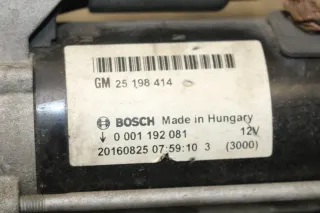 Opel Adam Starter Anlasser 1.4 B14XER 25198414 - Bild 4