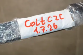 Mitsubishi Colt CZC Laderaumabdeckung Hutablage Kofferraumabdeckung Rollo - Bild 6