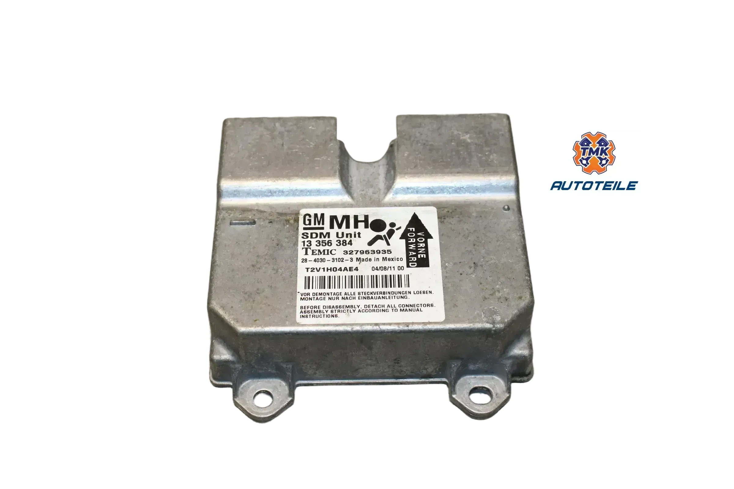 Opel Corsa D 5 Türer Airbagsteuergerät Steuergerät Airbag 13356384 MH - Bild 1