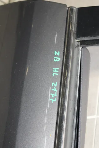 Opel Zafira B Tür hinten links Fahrerseite Z177 Karbongrau - Bild 5