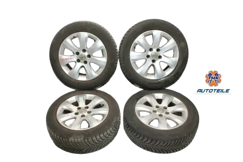 Background image for Opel Astra H Zafira B Meriva B Alufelgen Felgen Allwetterreifen 205 55 R16 ET37 5 Loch