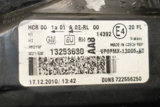 Opel Meriva B Scheinwerfer Halogen Beifahrerseite Rechts 13253630 AA8 - Bild 6