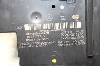 Mercedes E-Klasse W212 S212 Steuergerät Zentralelektrik 2129009822 - Bild 3