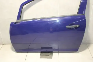 Opel Corsa D 3 Türer Tür vorne links Fahrertür Z20Z Royalblau - Bild 3