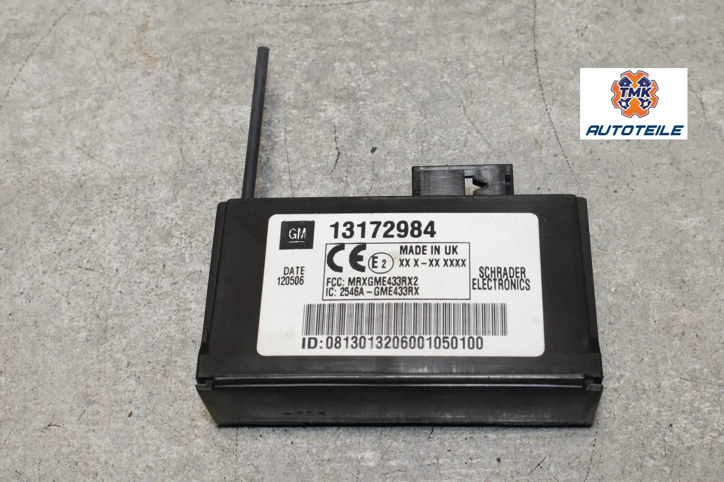 Opel Signum Vectra C Steuergerät Reifendruck Modul Sensor 13172984 - Bild 1