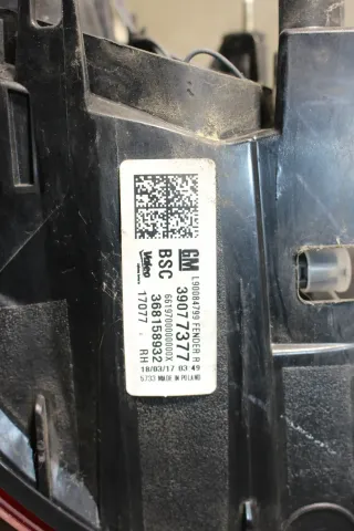 Opel Astra K Sports Tourer Rücklicht Rückleuchte Beifahrerseite rechts 39077377 - Bild 6