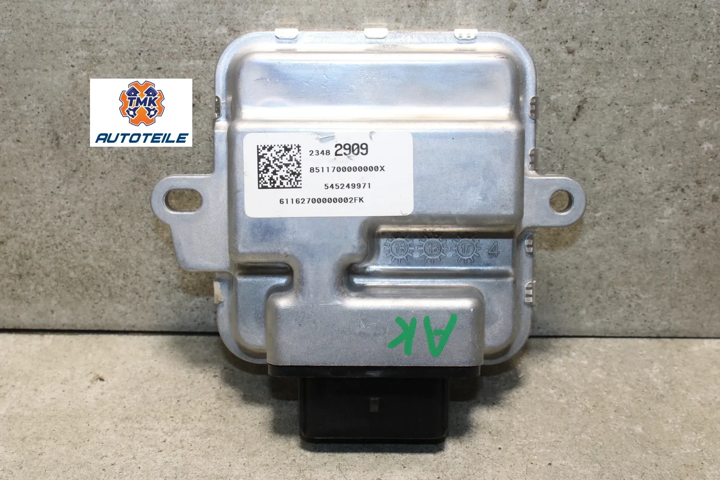 Opel Astra K Steuergerät Kraftstoffpumpe Benzinpumpe 23482909 - Bild 1
