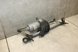 Opel Corsa D Wischermotor Scheibenwischermotor Wischergestänge Vorne 13182340 - Bild 3