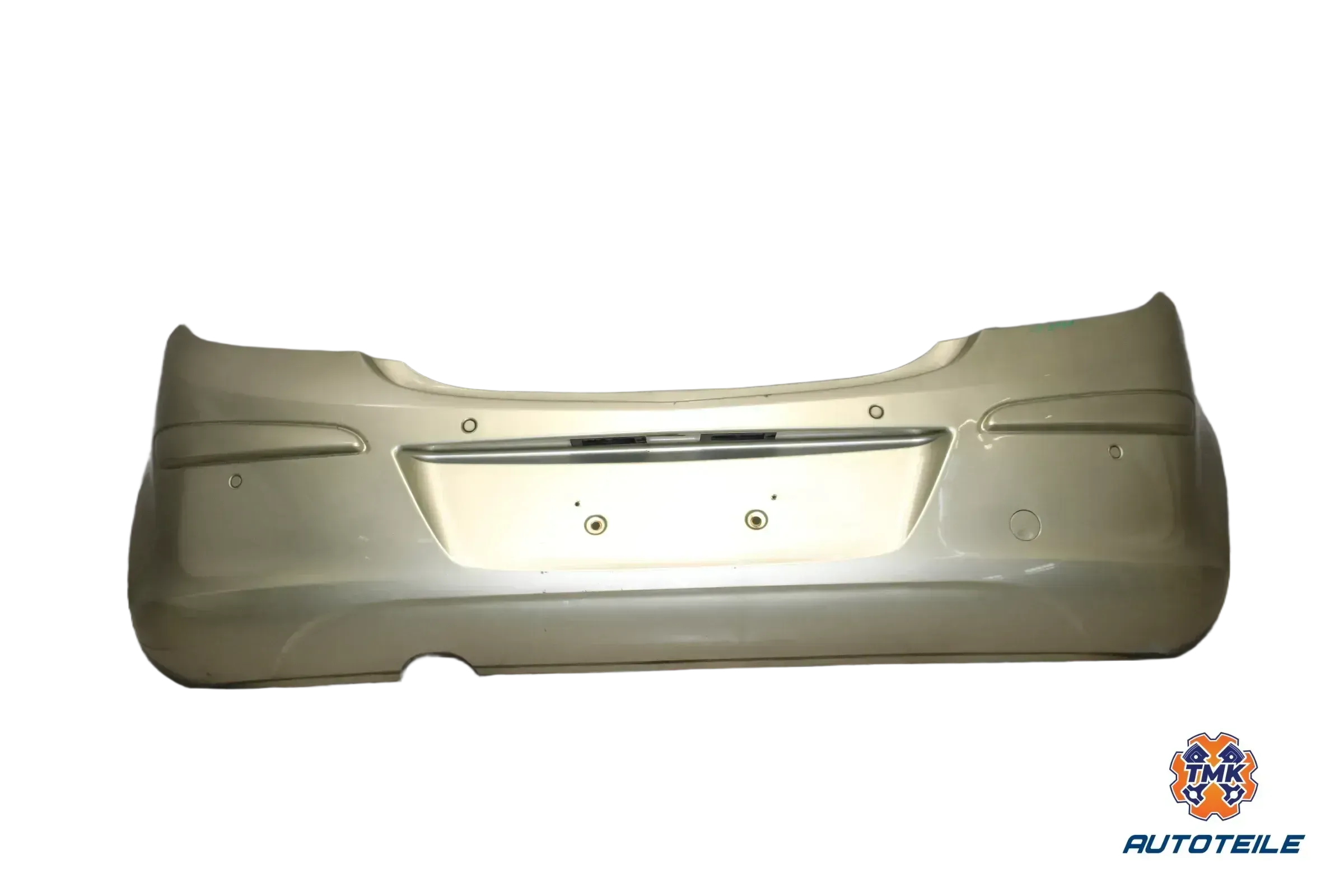 Opel Corsa D Stoßstange Hinten Heckstoßstange PDC 5 Türer Z40M Champagnersilber - Bild 1