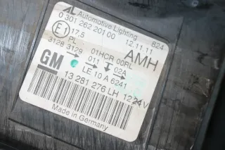 Opel Astra J GTC Cascada Scheinwerfer Fahrerseite Links Halogen 13281276 - Bild 8