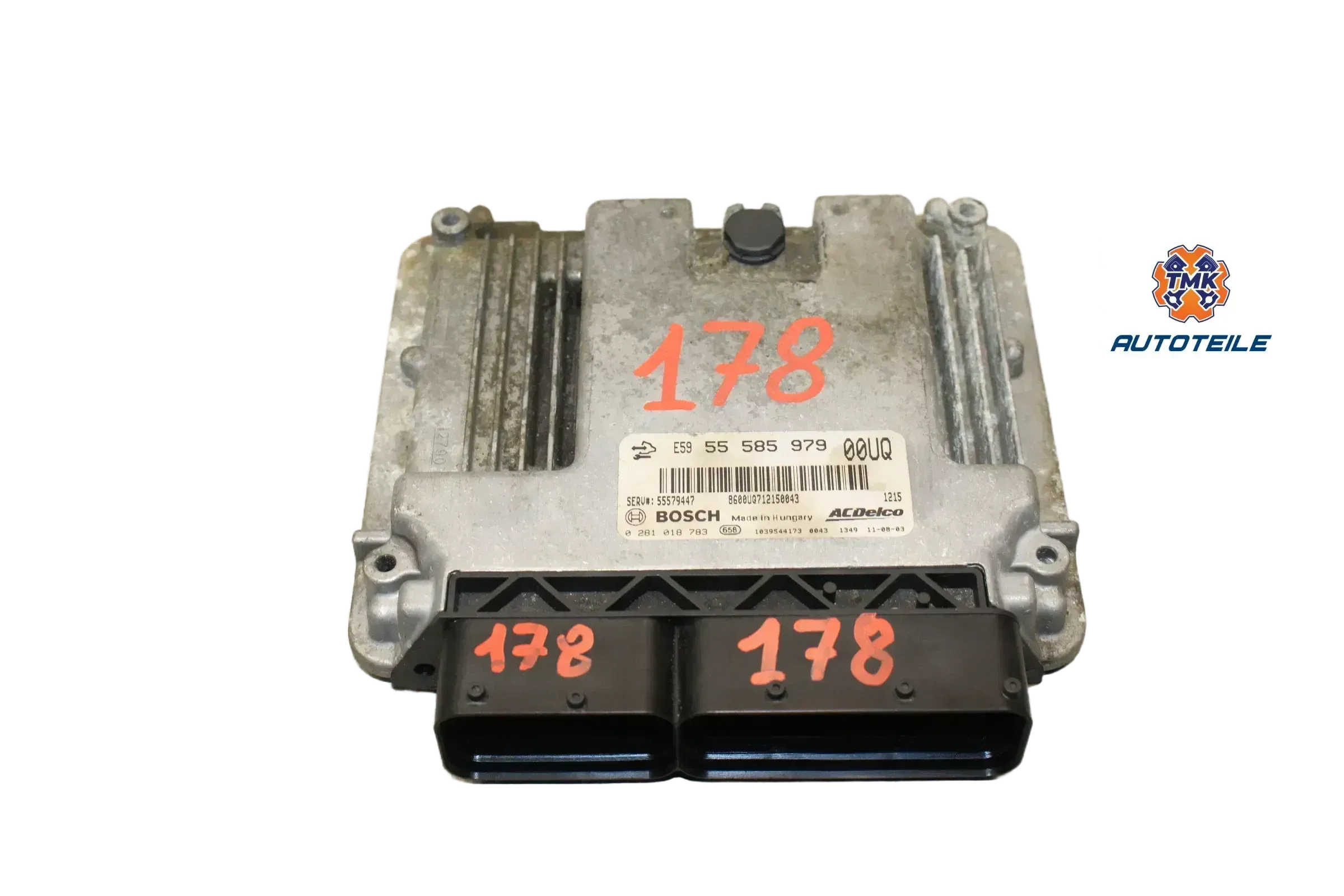 Opel Corsa D Motorsteuergerät Steuergerät Motor 1.3 70 KW A13DTE 55581288 - Bild 1