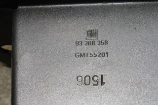 Opel Meriva A Aufpralldämpfer Pralldämpfer vorne links Z163 Lichtsilber 93368358 - Bild 4