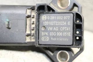VW Touran 1T3 Ladedrucksensor Sensor Ladedruck 1.6 TDI 0281002977 - Bild 4