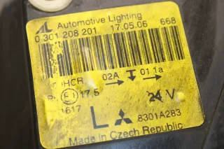 Mitsubishi Colt CZC Scheinwerfer Fahrerseite Links Halogen 0301208201 - Bild 6
