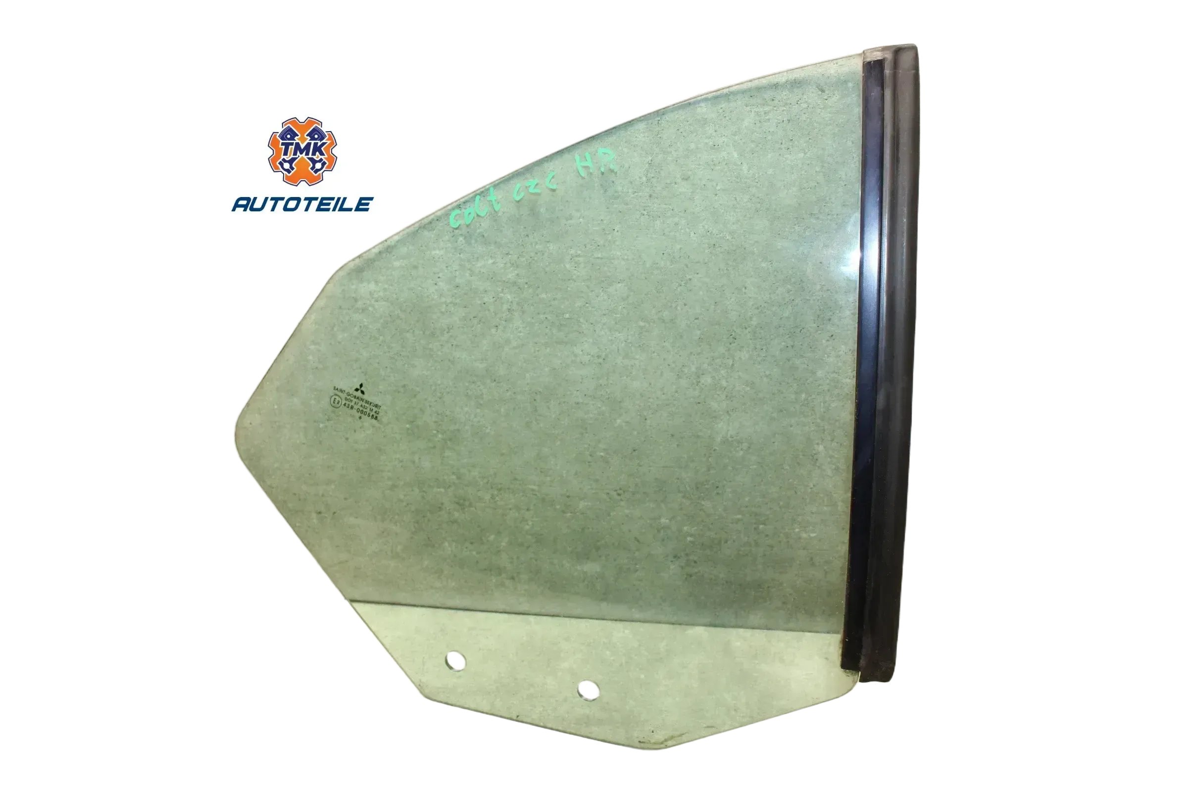 Mitsubishi Colt CZC Scheibe Fensterscheibe Türscheibe hinten rechts 43R-000588 - Bild 1