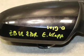 Opel Zafira B Spiegel Außenspiegel e-klappbar ohne Spiegelglas Fahrerseite Links Z20R Saphirschwarz 13131973 SE - Bild 3