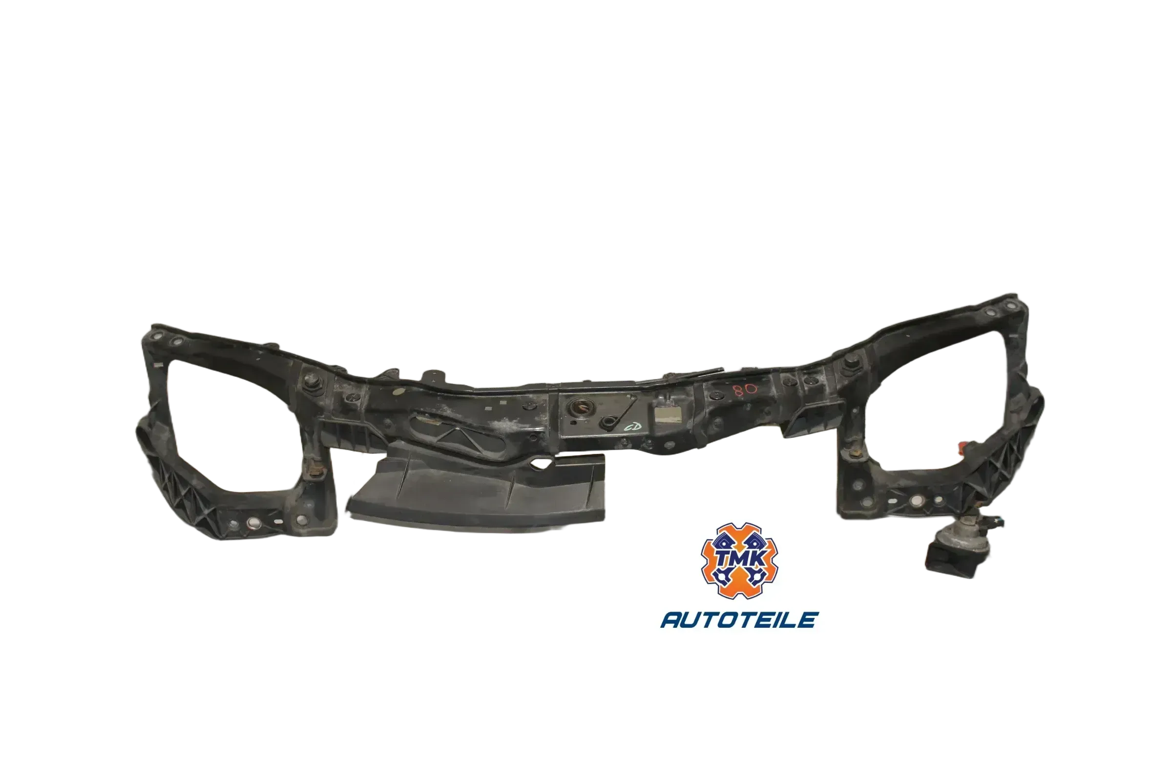 Opel Corsa D Schloßträger Frontmaske Frontgerüst 13191106 - Bild 1