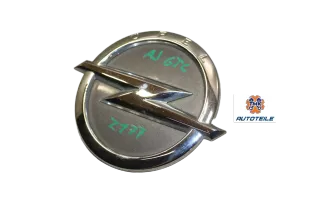 Opel Astra J GTC Emblem Taster Griff Öffner Heckklappe Z177 Karbongrau - Bild 1