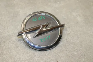 Opel Astra J GTC Emblem Taster Griff Öffner Heckklappe Z177 Karbongrau - Bild 2