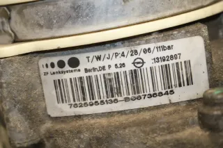 Opel Astra H Zafira B Servopumpe Pumpe Servo Servolenkung ZF 13192897 RA - Bild 5